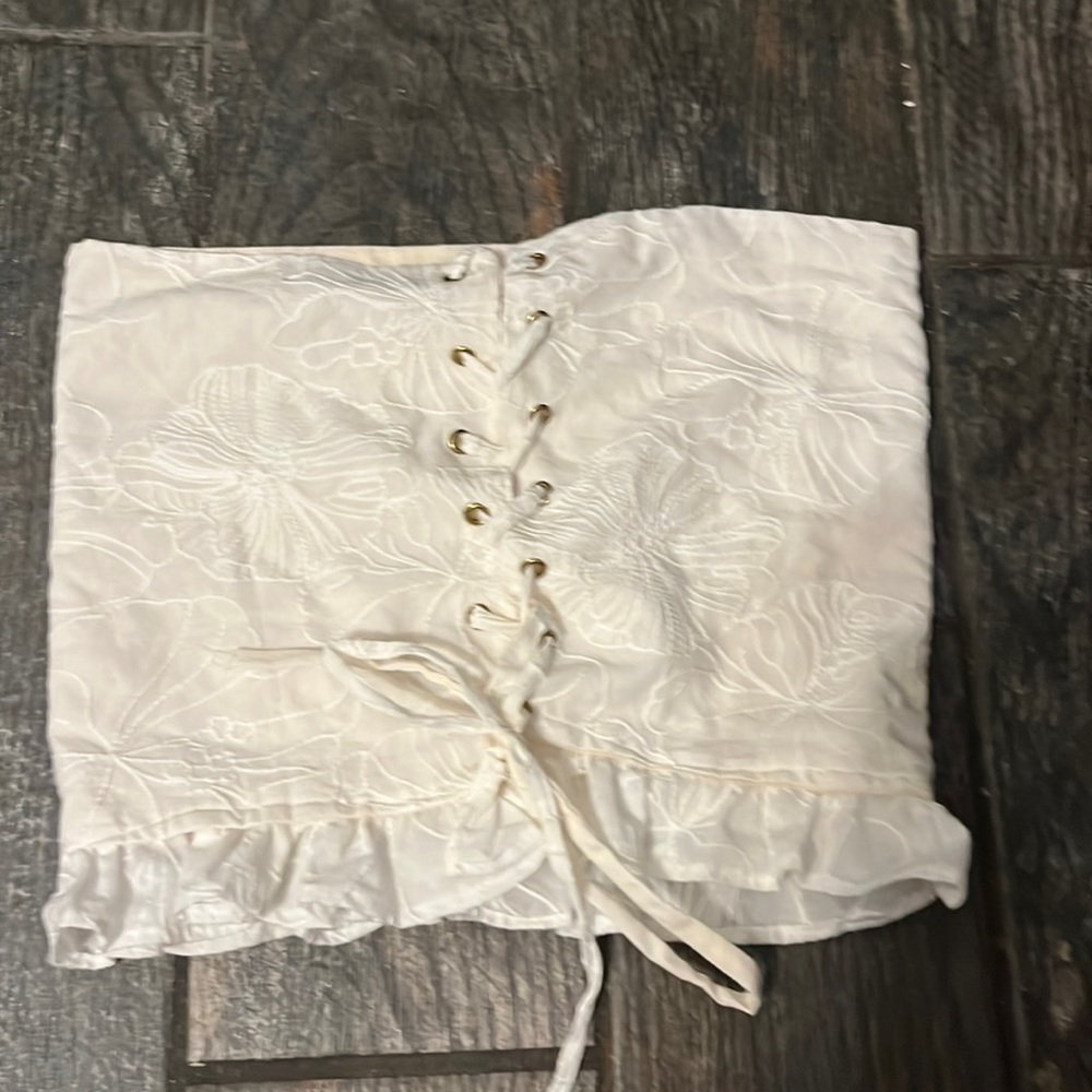 Eyelet Bustier